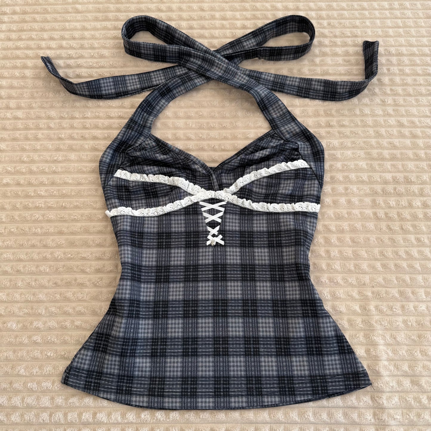 Blueberry Picnic Top