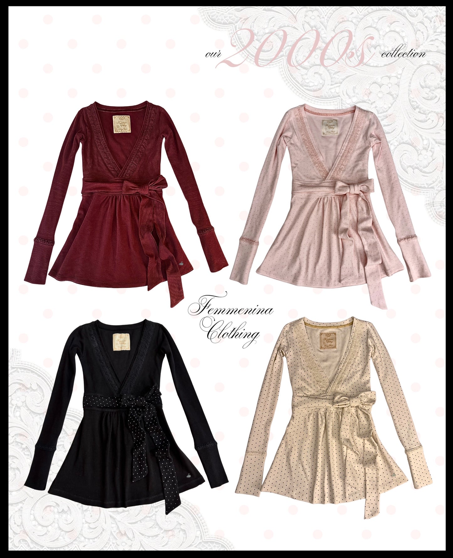 Plain Ivory Badydoll Top - Archive Collection pre-order