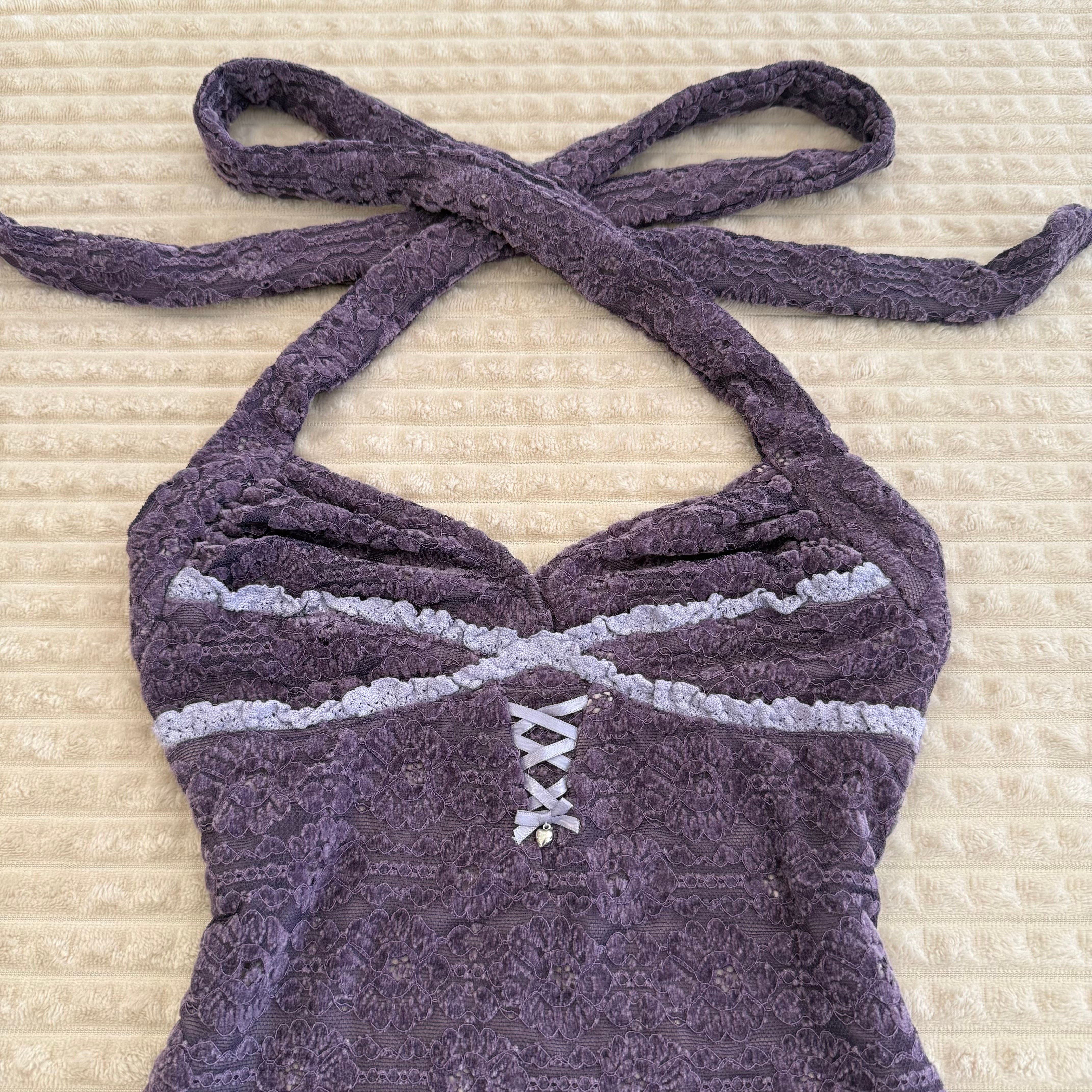 Violet Flora Top