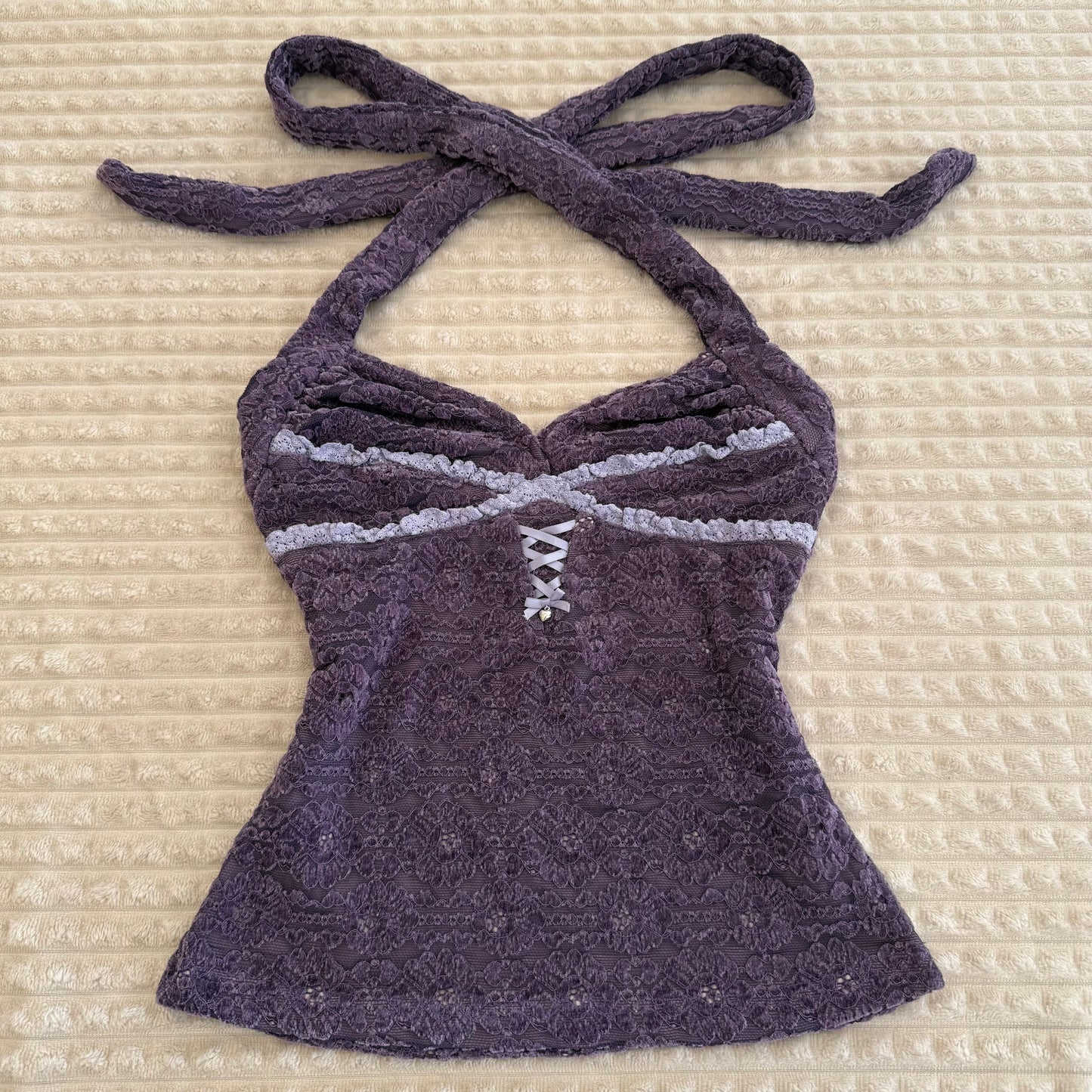 Violet Flora Top
