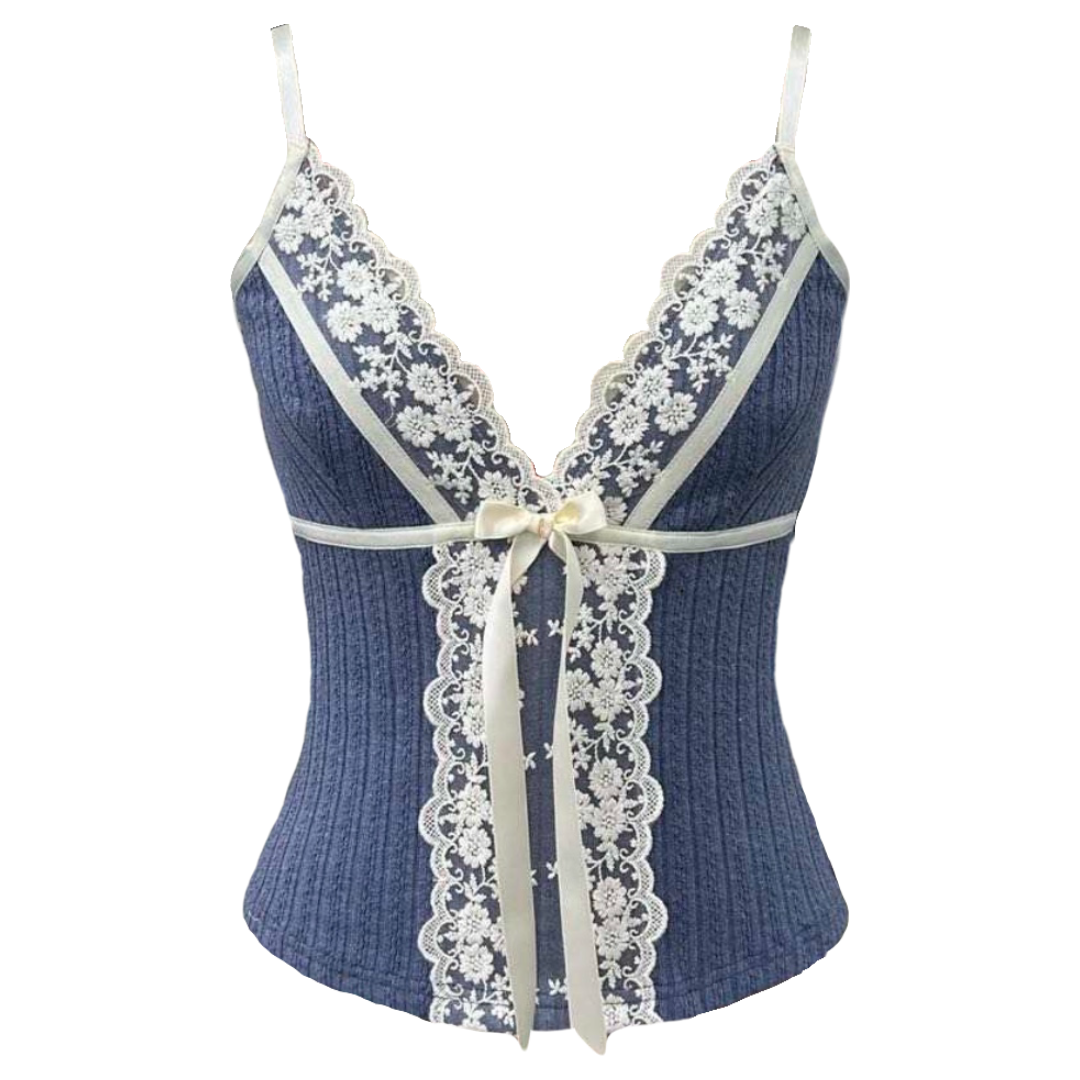 French Navy Top