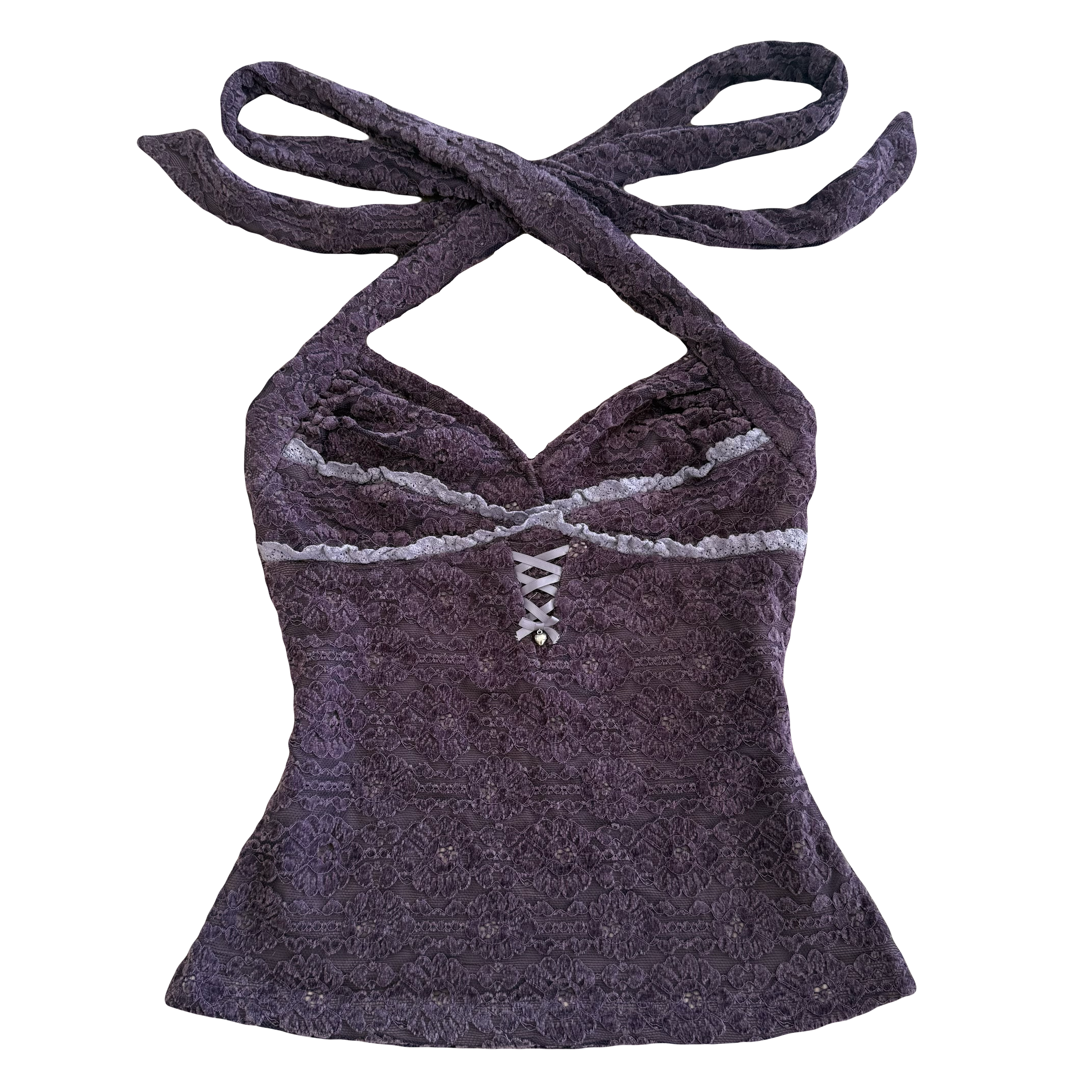 Violet Flora Top