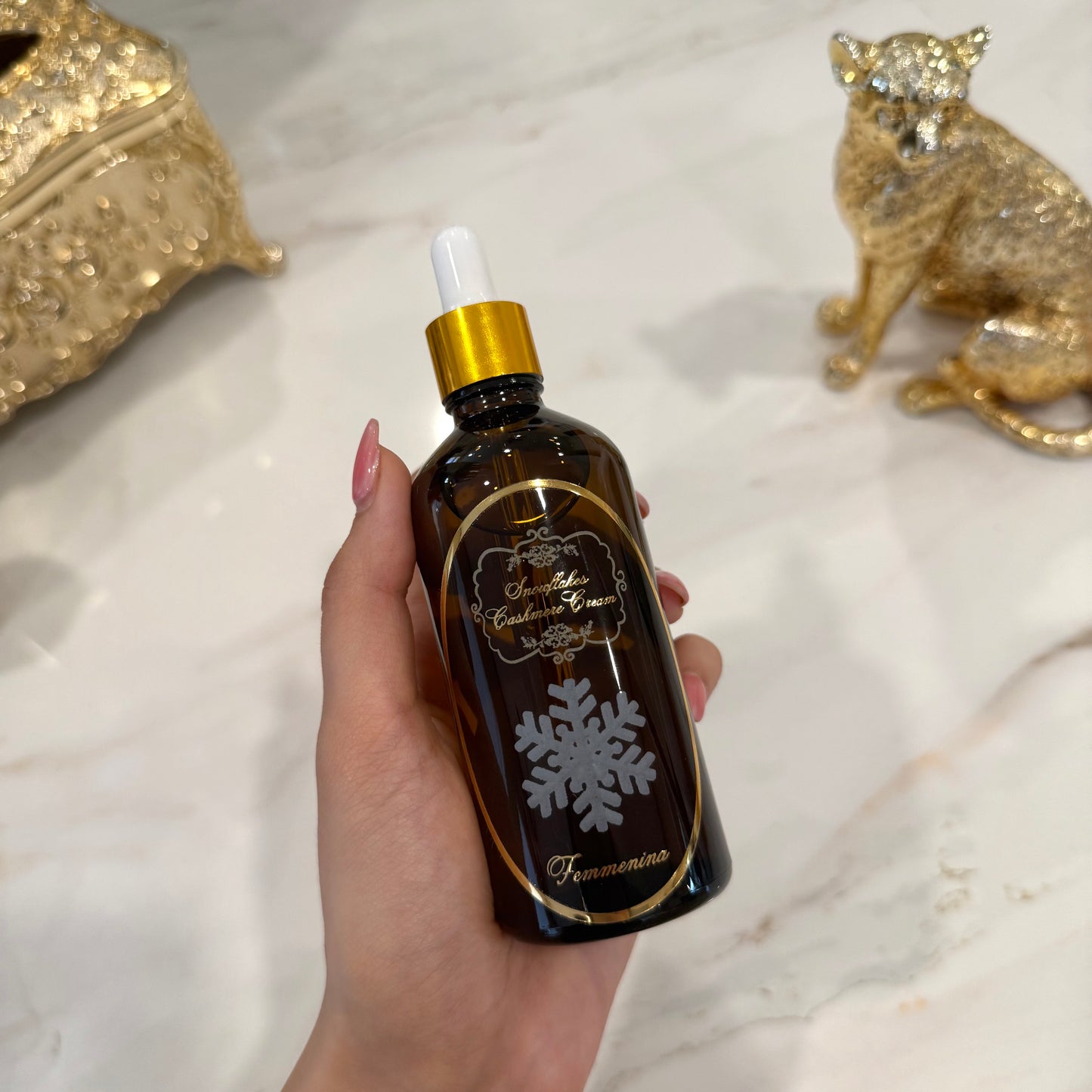 Snowflakes Cashmere Cream Dry Body Oil