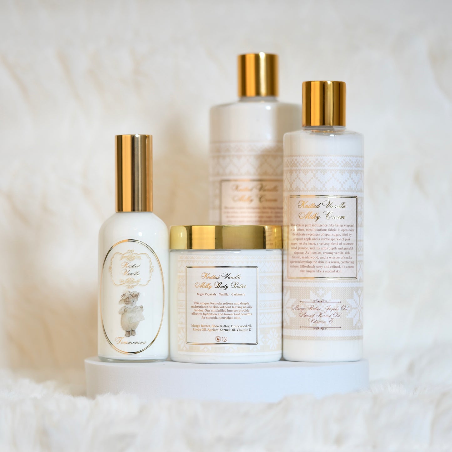 Knitted Vanilla Body Cream