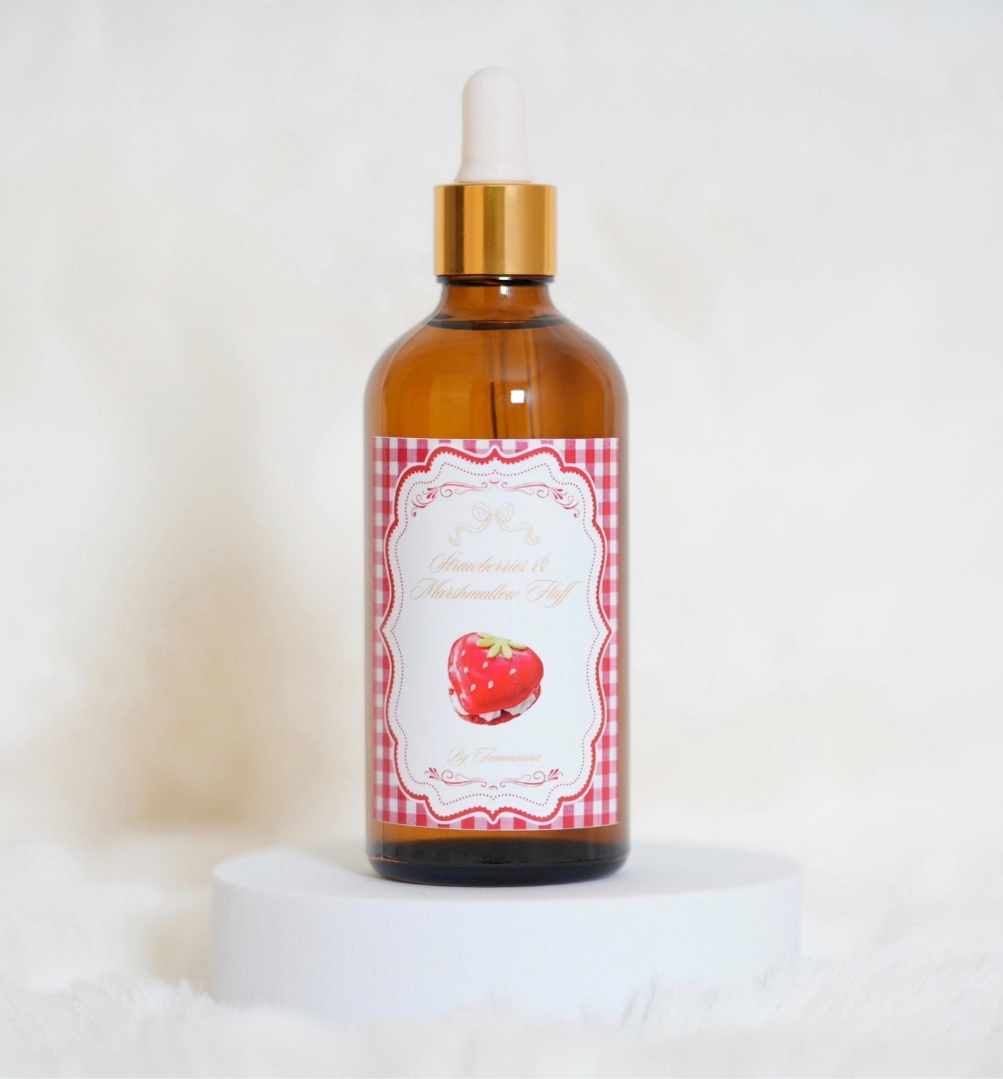 Strawberries & Marshmallow Fluff (Inspired by "KAYALI Yum Boujee Marshmallow") Dry Body Oil
