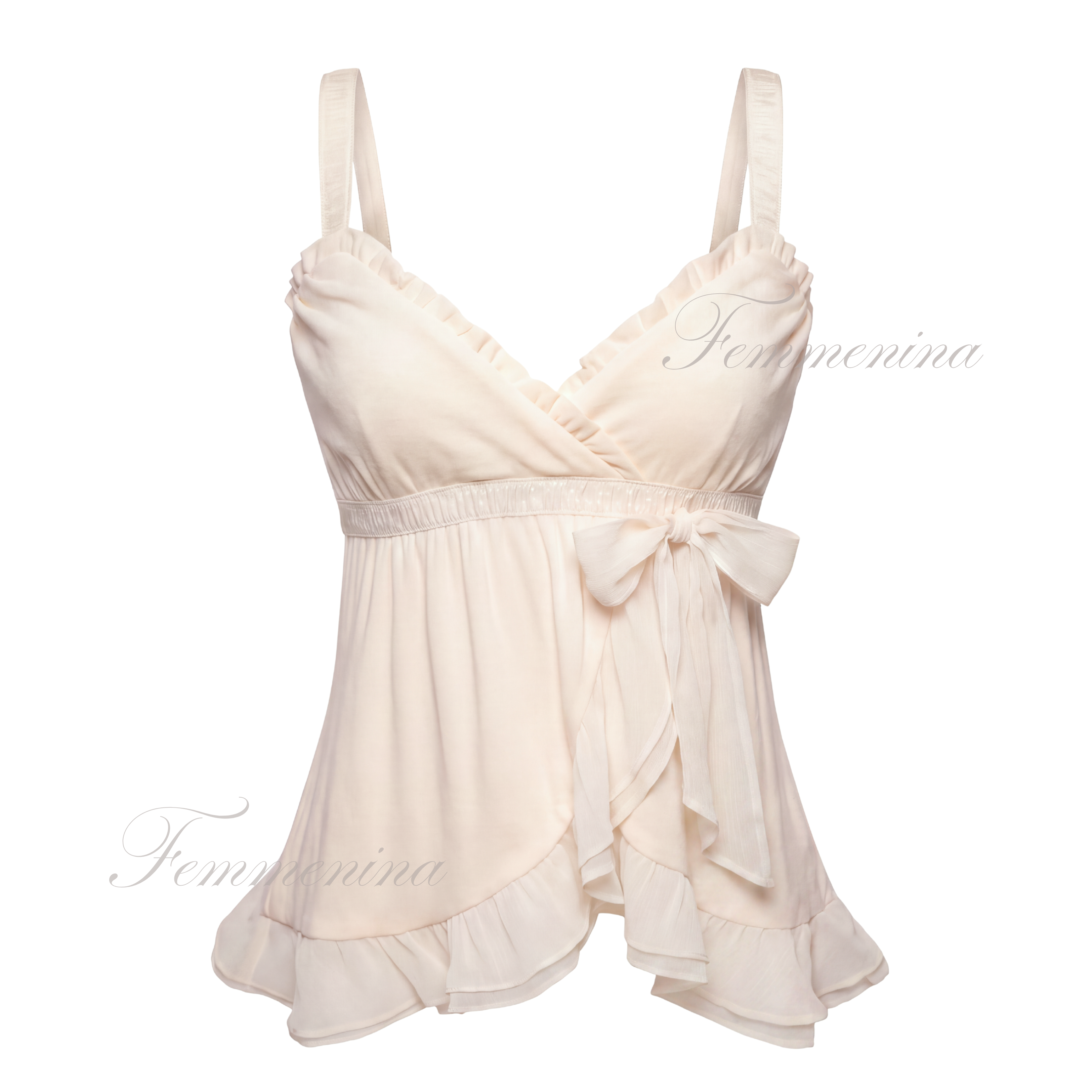 Snowflake wrap babydoll