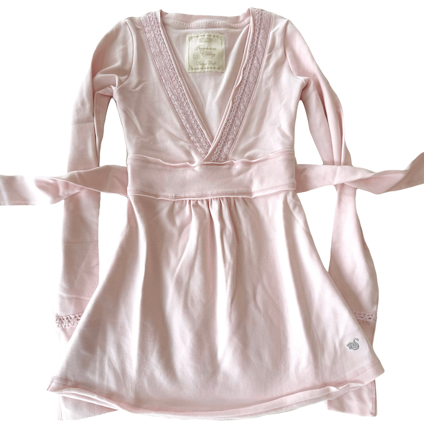 Plain Light Pink Badydoll Top - Archive Collection