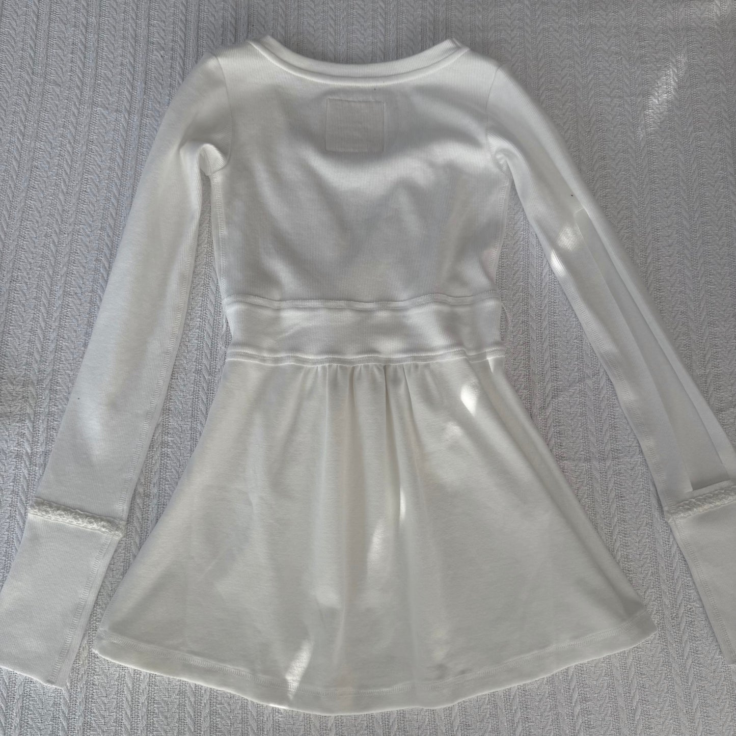 Plain Ivory Badydoll Top - Archive Collection pre-order