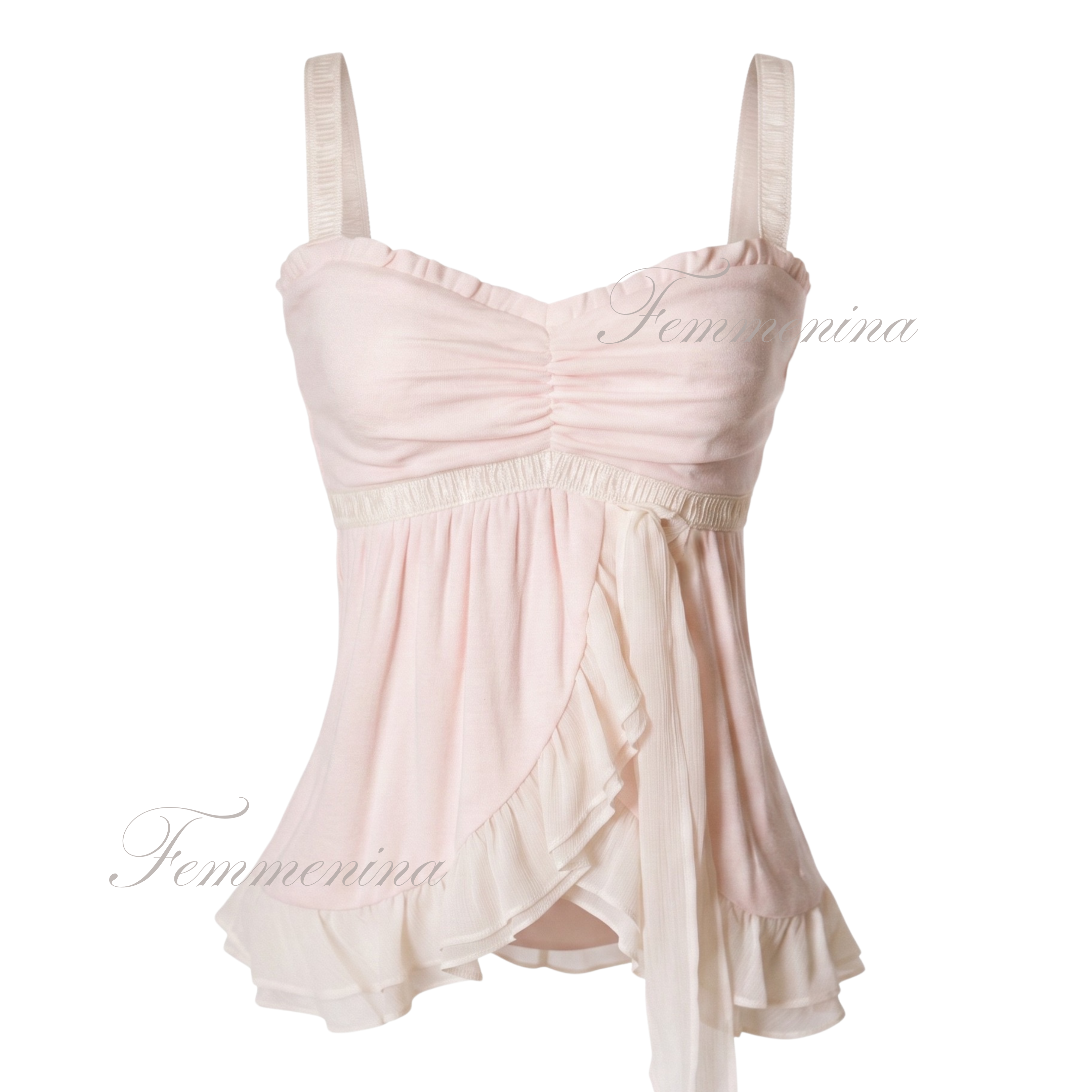 Snowflake wrap babydoll