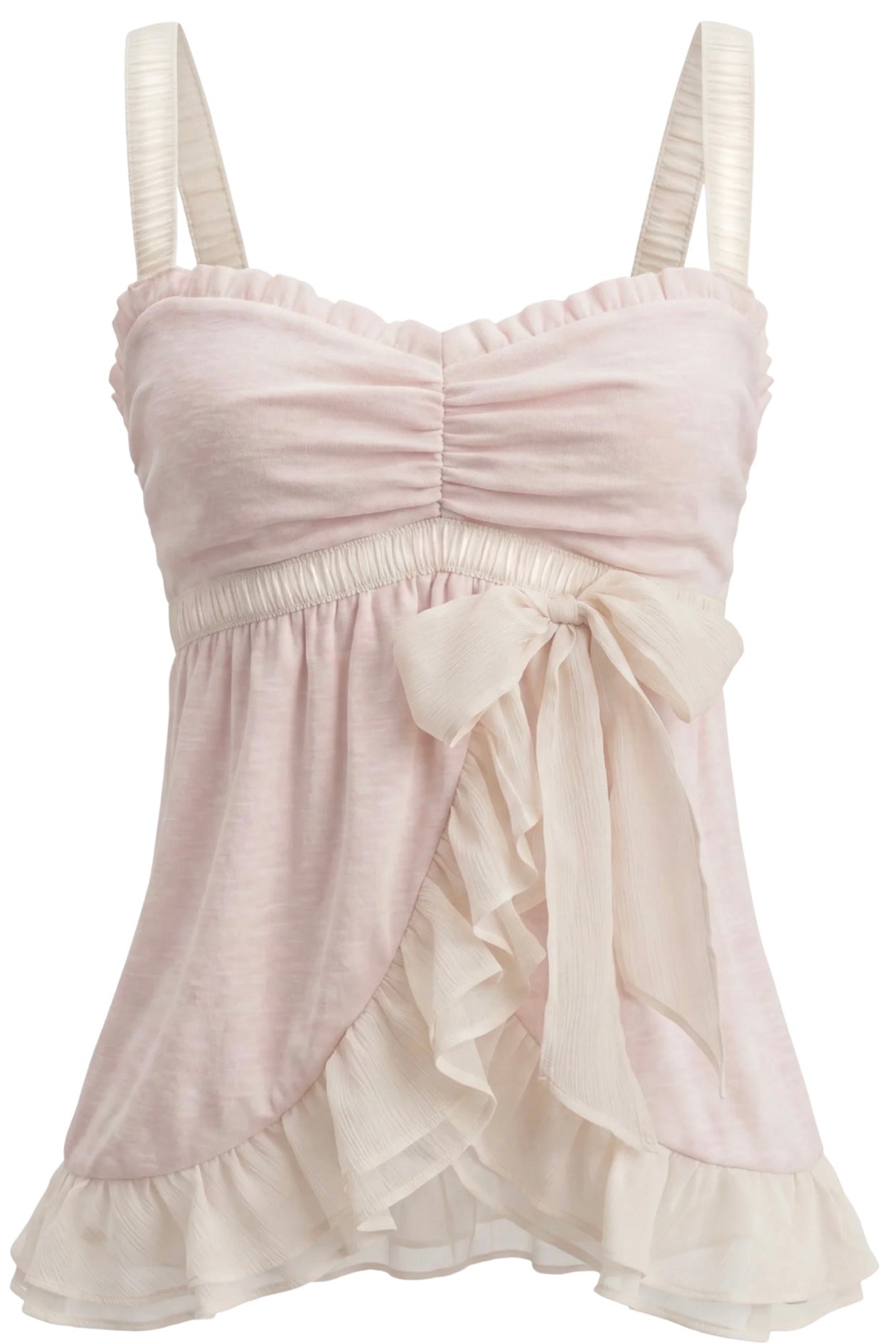 Snowflake wrap babydoll