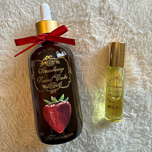 Strawberry Pound Cake dry body oil