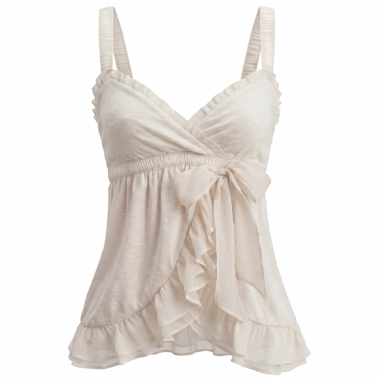 Snowflake wrap babydoll