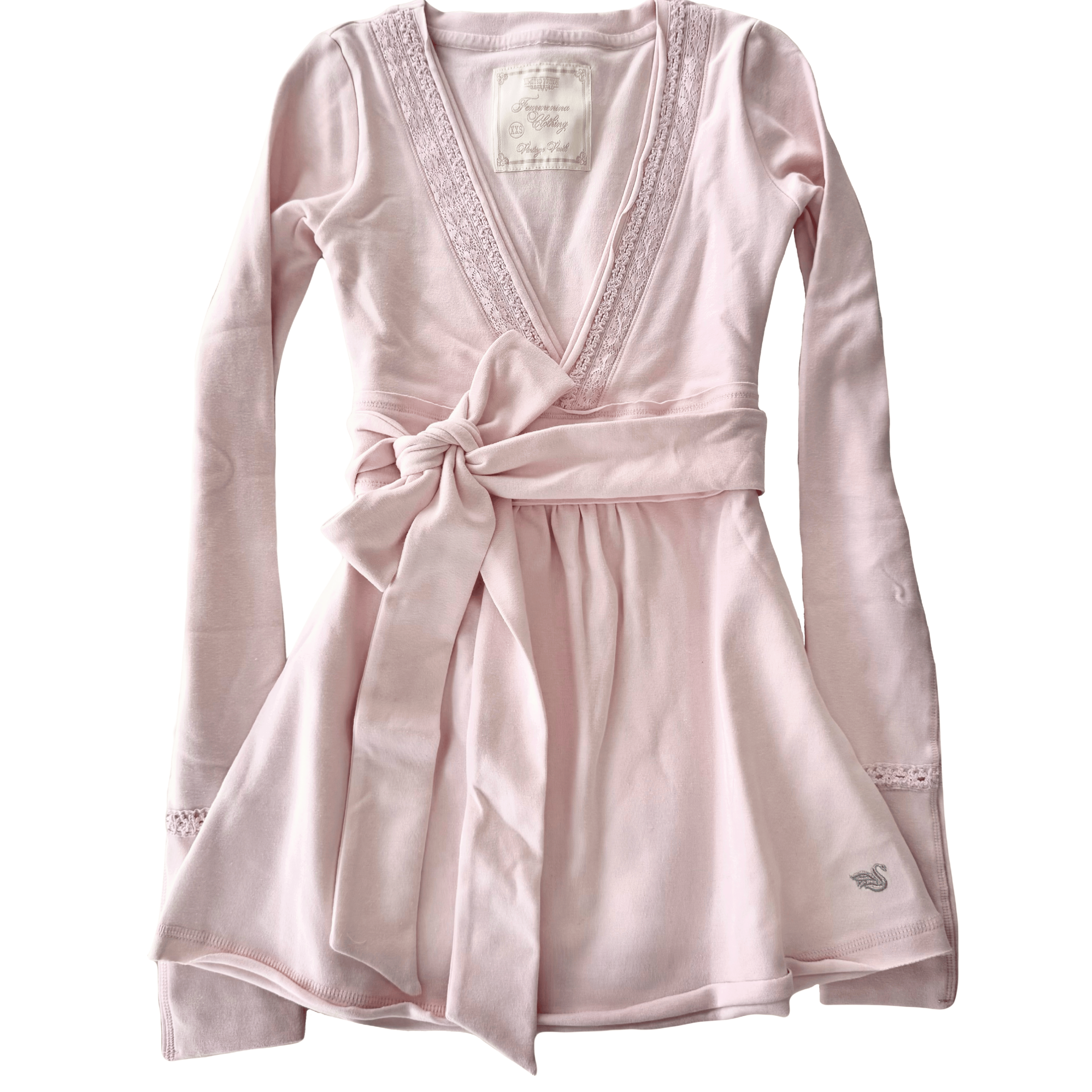 Plain Light Pink Badydoll Top - Archive Collection