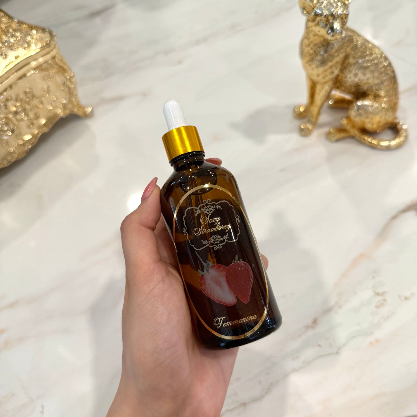 Sexy Strawberry Dry Body Oil