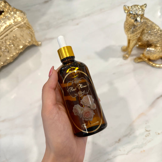Pink Roses Dry Body Oil