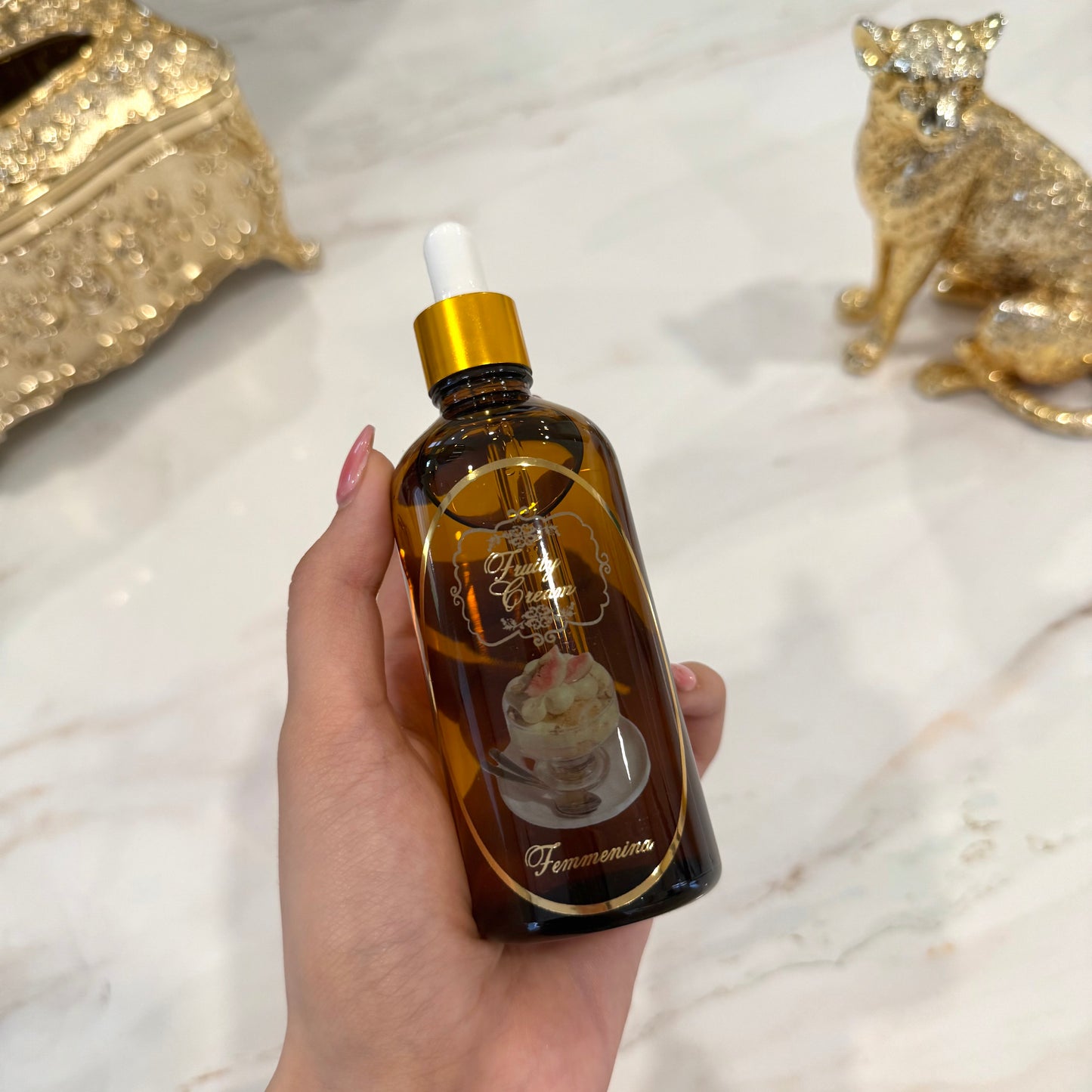 Fruity Cream Dry Body Oil