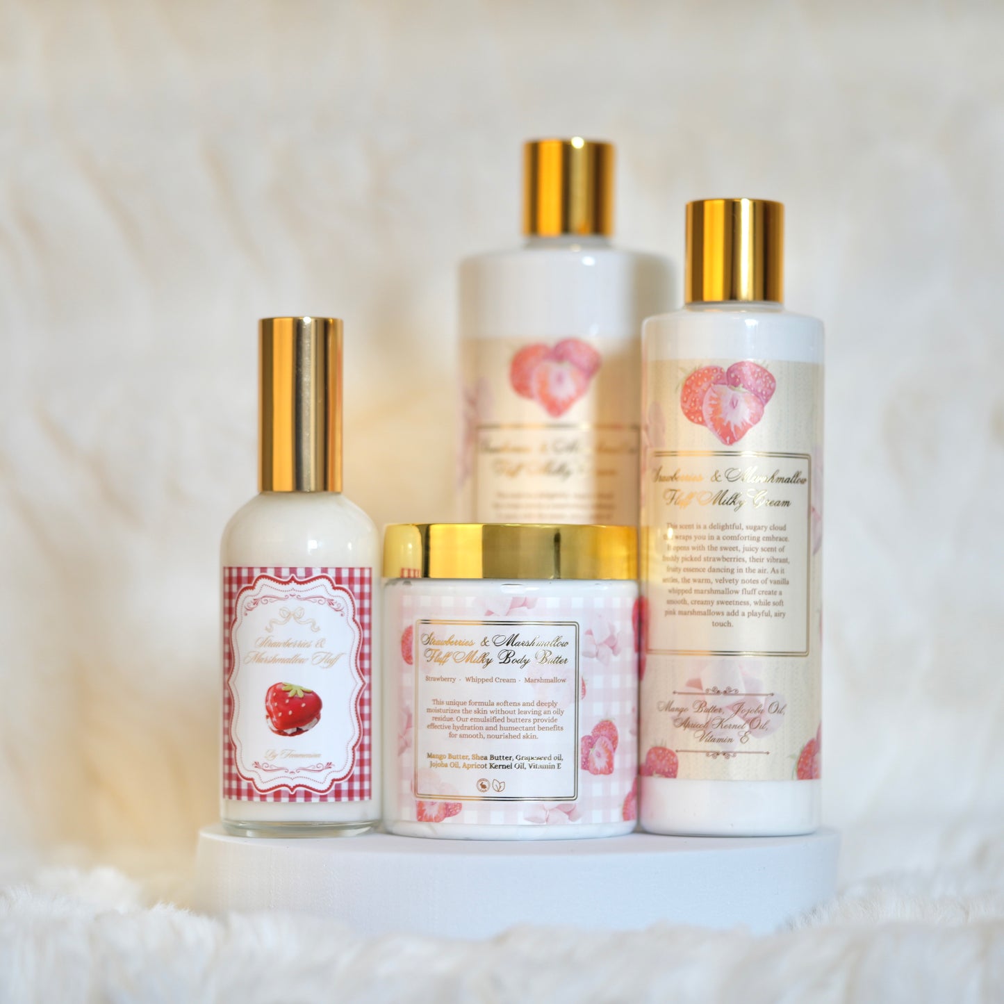 Strawberries & Marshmallow Fluff Body & Hair Mist