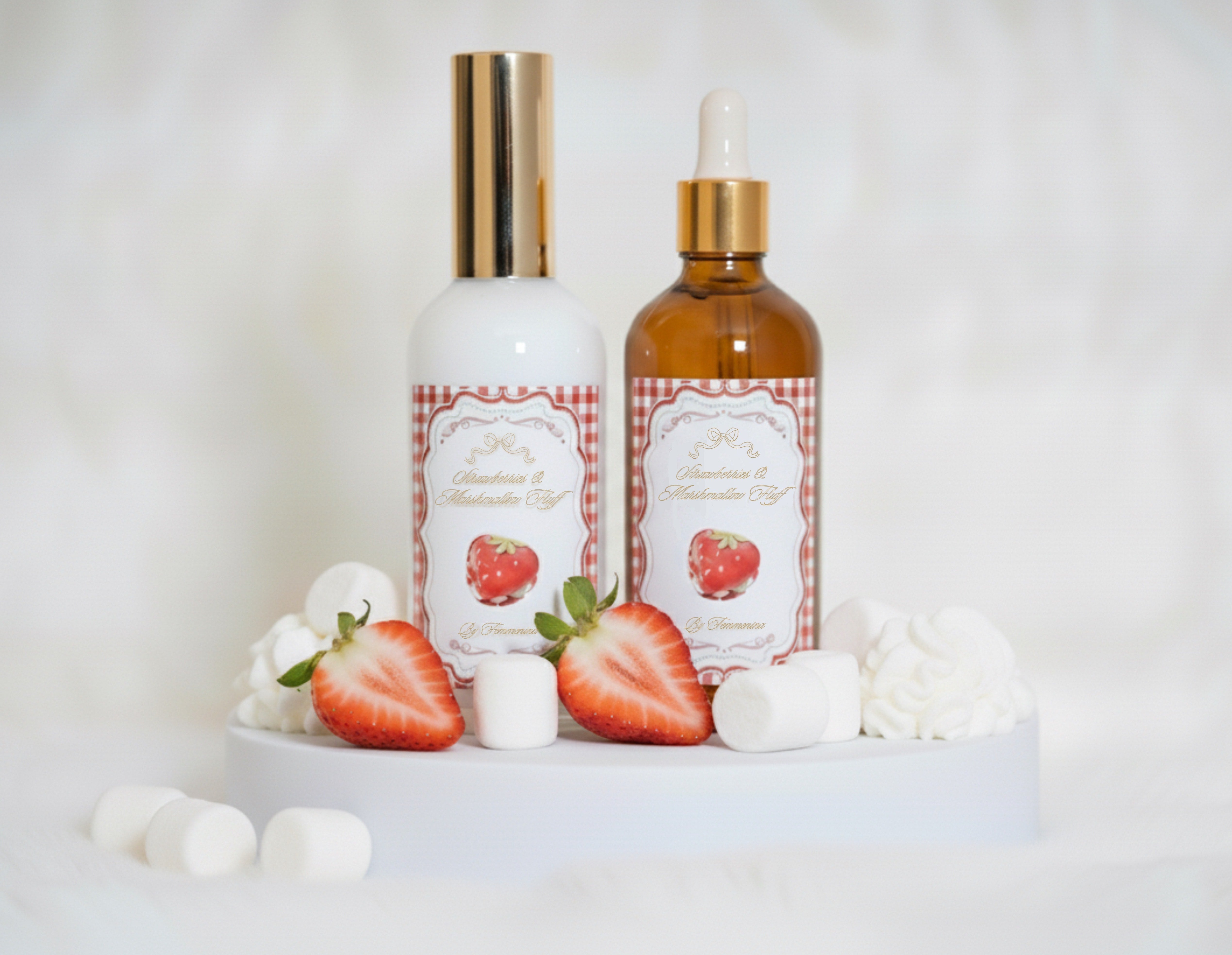 Strawberries & Marshmallow Fluff