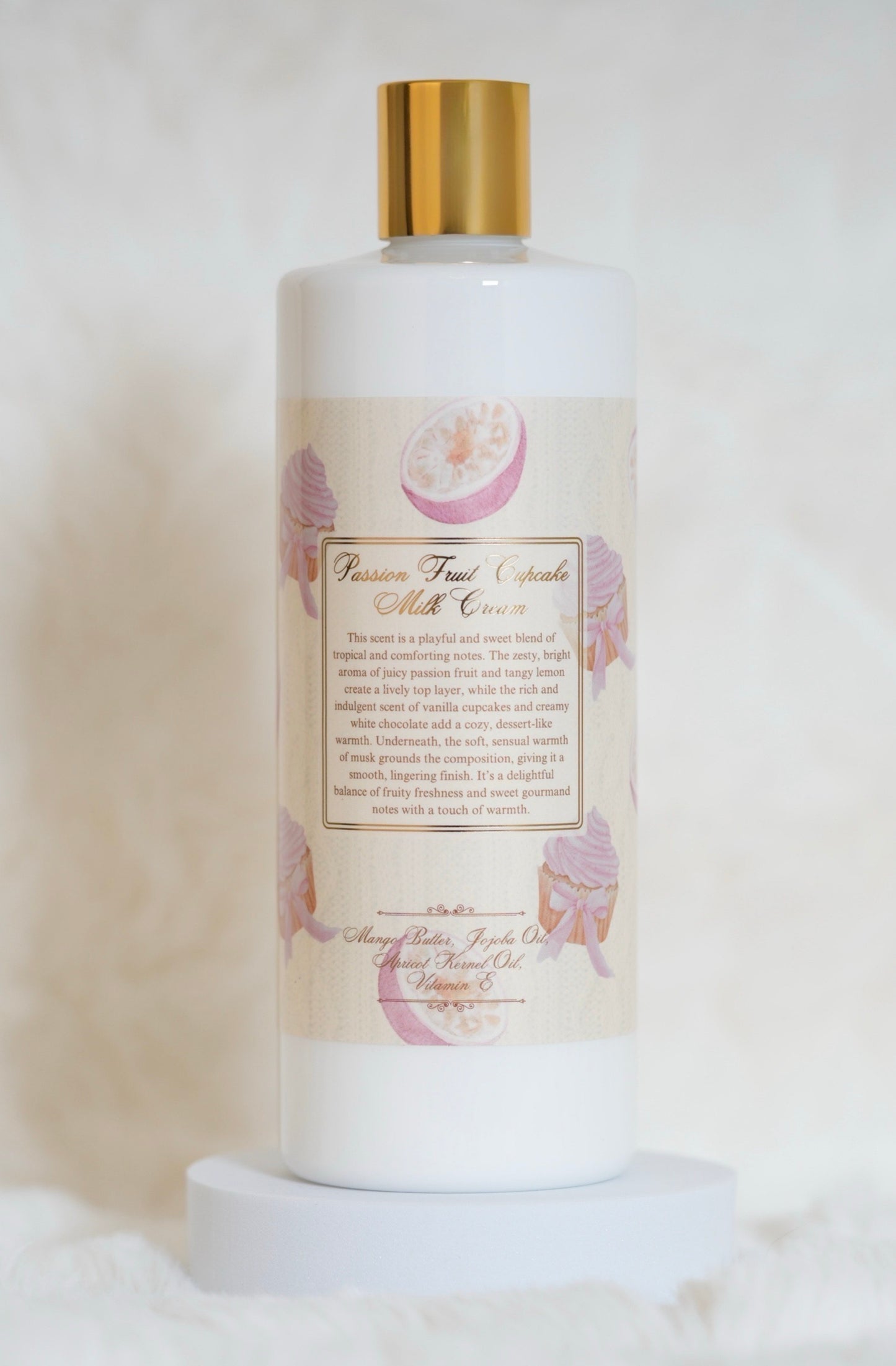 Passion Fruit Cupcake Milky Body Cream
