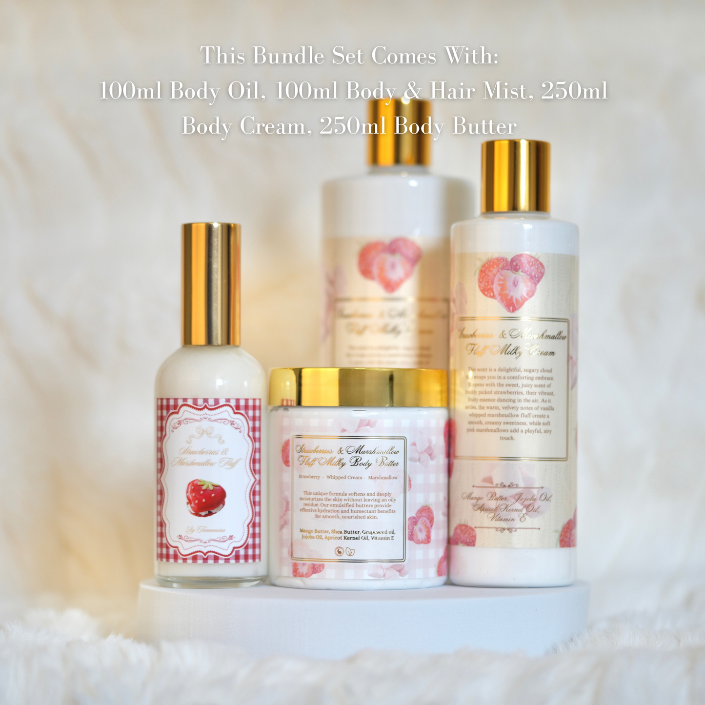 Strawberries & Marshmallow Fluff Body & Hair Mist